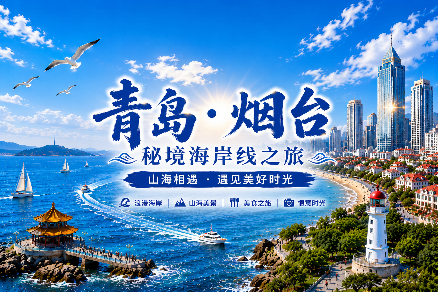 8D7N Qingdao + Yantai Crossing the Sea Tour