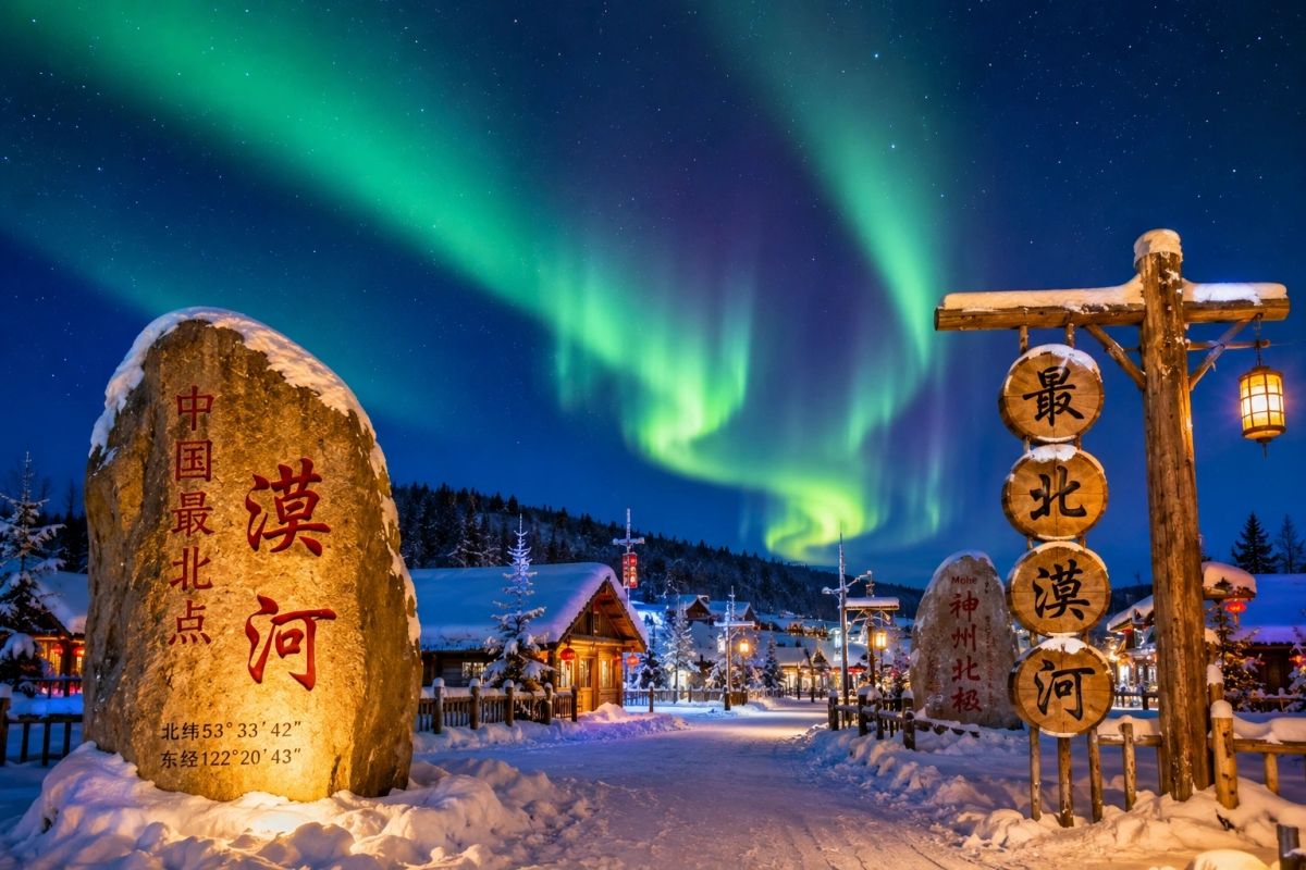 9D8N Harbin + Mohe Winter Ice & Snow